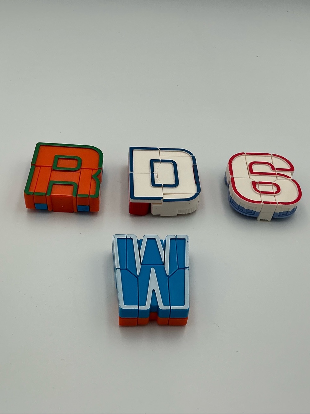VTG 80s Alpha Bots Lot Of 3